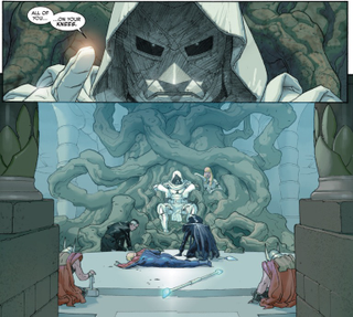 Illustration for article titled Secret Wars #2 pulls from Game Of Thrones to create a new Marvel landscape